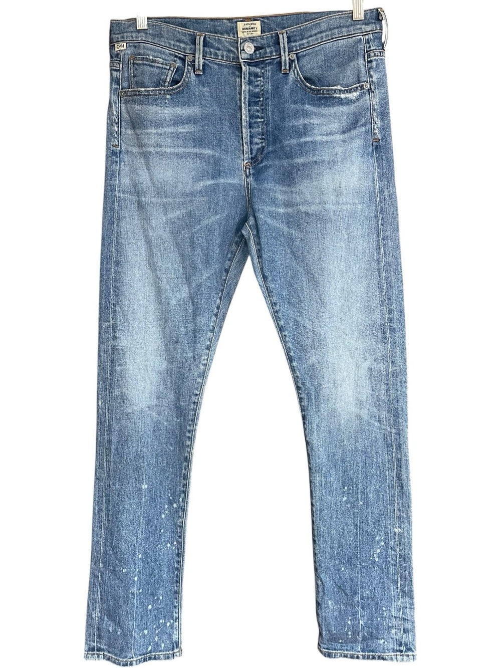 Citizens of Humanity Emerson Slim Boyfriend Jeans Light Blue
